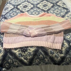 Striped Pastel Women's Sweater